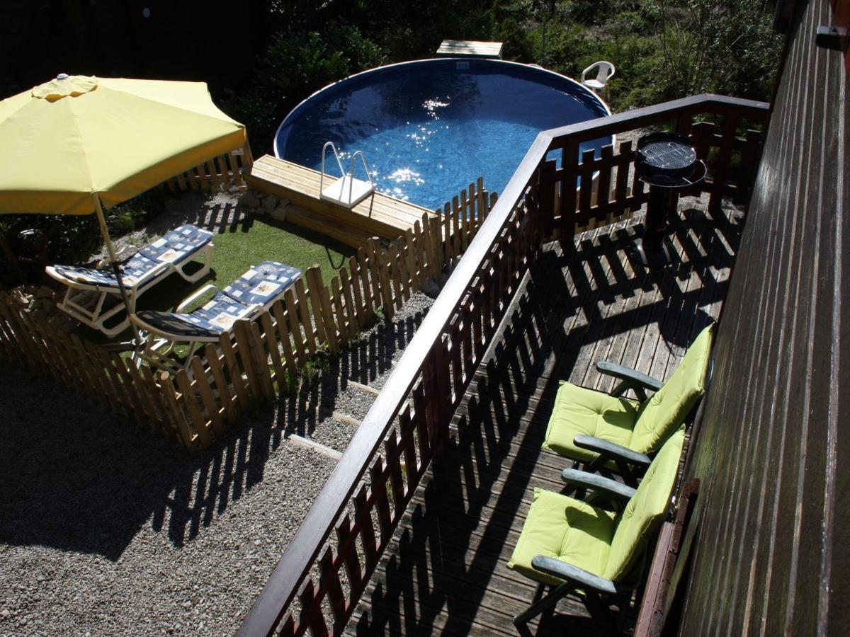 Pretty Chalet In Beaulieu With Private Pool Eksteriør billede